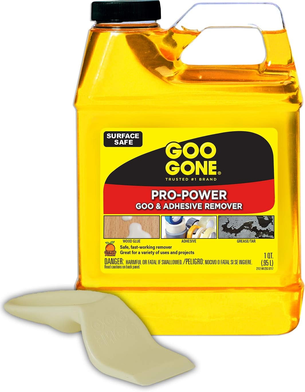 Pro-Power - 32 Ounce & Sticker Lifter - Professional Strength Adhesive Remover, Removes Stickers, Tape, Grease and More