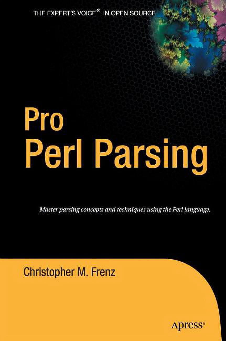 Pro Pro Perl Parsing, (Hardcover)