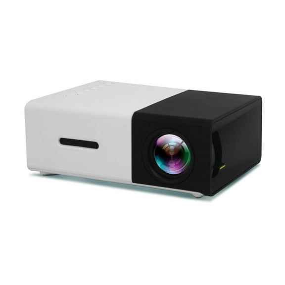 Pro Projector Portable Mini Projector Devices Compatible Usb Av 3.5Mm Headphone