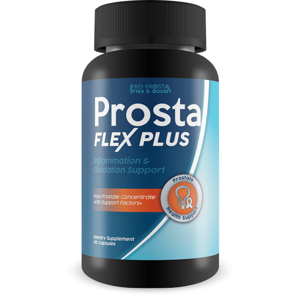 Pro Prosta Flex Plus - Support Reduced Swelling, Improved Circulation, Reduced Oxidative Stress, and Better Overall Health - Herbal Blend with Turmeric for Prostate - Male Formula