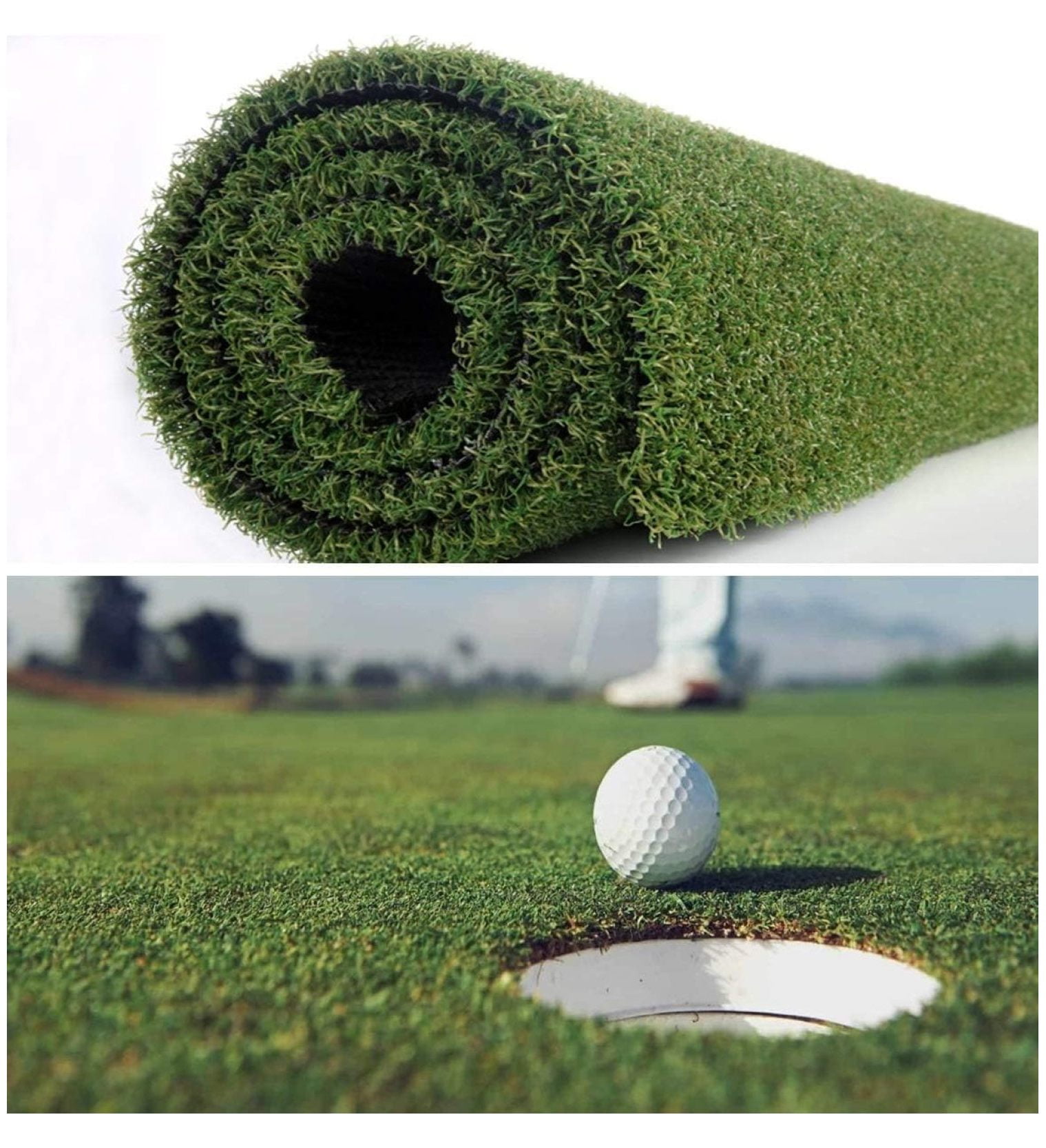 Pro Putting Green Artificial Grass Golf Turf Indoor Outdoor Golf Training Mat, Astroturf