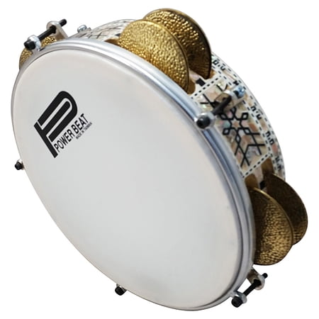 Gawharet El Fan - Pro Riq Tambourine Mother Of Pearl Design