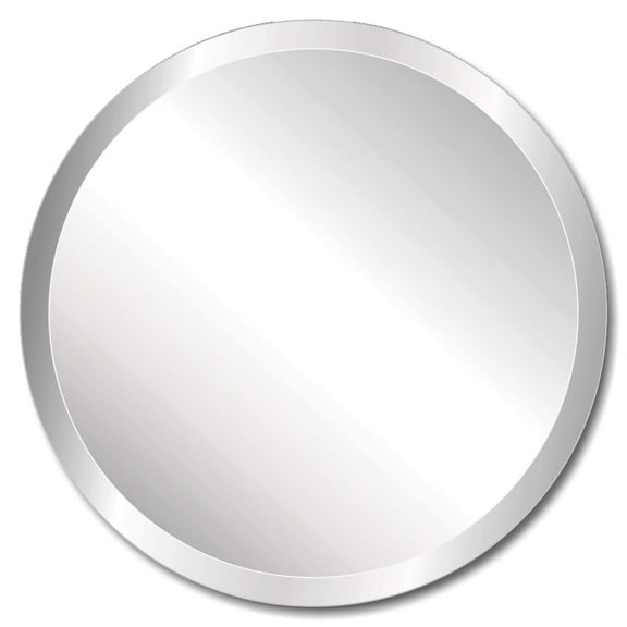 Pro Safe Glass Frameless 36" Round Mirror