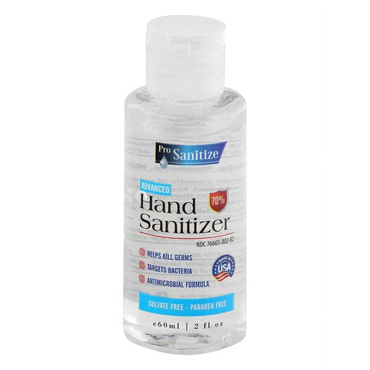 Pro Sanitize Kosher Advanced Hand Sanitizer Made in USA 2 Fluid
