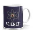 thumbnail image 1 of Pro Science Atom Nerd Geek Coffee Tea Ceramic Mug Office Work Cup Gift, 1 of 3