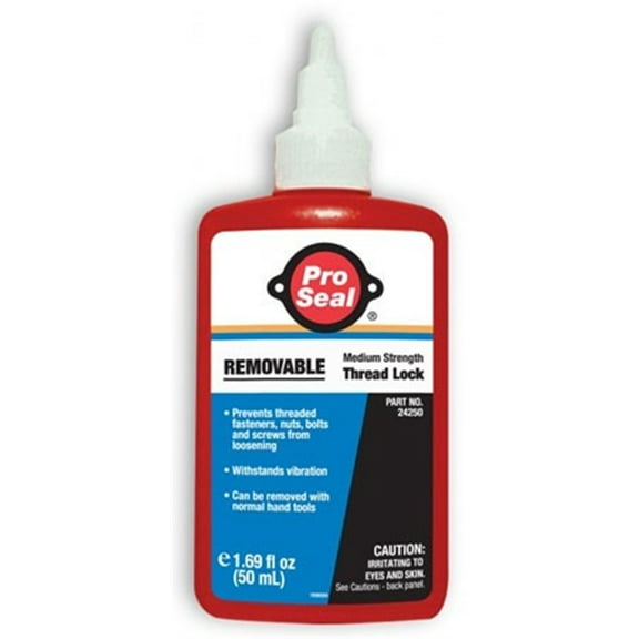 Pro Seal 24250 Removable Threadlocker,50Ml Bottle, Blue Pack Of 1