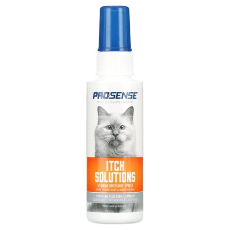 Pro-Sense Itch Solutions Cat Hydrocortisone Spray, 4 oz.