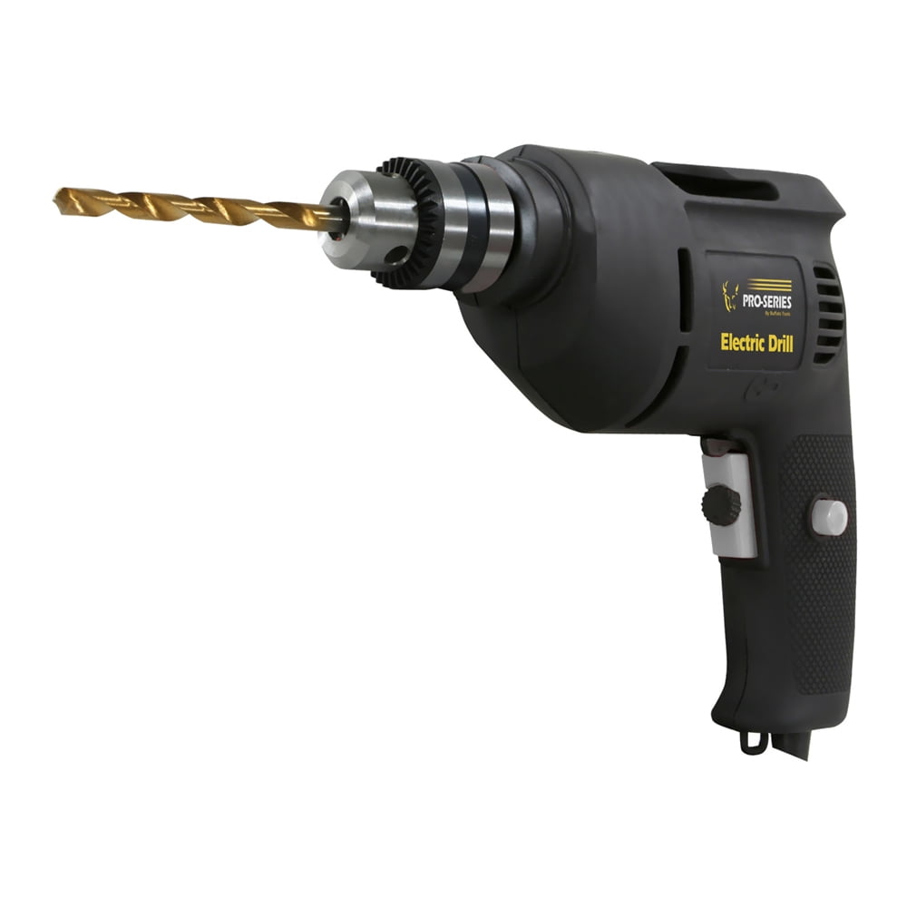 Pro-Series 3/8 Inch VSR Electric Drill