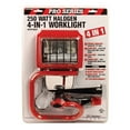 thumbnail image 1 of Pro Series 4-in-1 Combo Halogen Work Light w/ 250 W Bulb, 3' Cord, Red (7 Units), 1 of 1