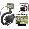 thumbnail image 1 of Pro Series Action Sports Grip Handle with Foam Padded Comfort for Canon EOS Rebel, Black, 1 of 3