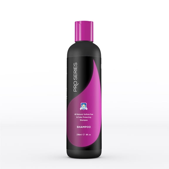 Pro Series Daily Care Shampoo 8oz - Gentle, Natural, Moisturizes, Protects Color Vibrancy, Anti-frizz & Restores Shine Sulfate-Free Shampoo for Healthy & Manageable Lace Wigs, Toupees, & Hair Systems