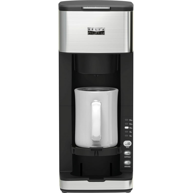 Pro Series - Dual Brew Single Serve Coffee Maker - Stainless Steel -  Walmart.com