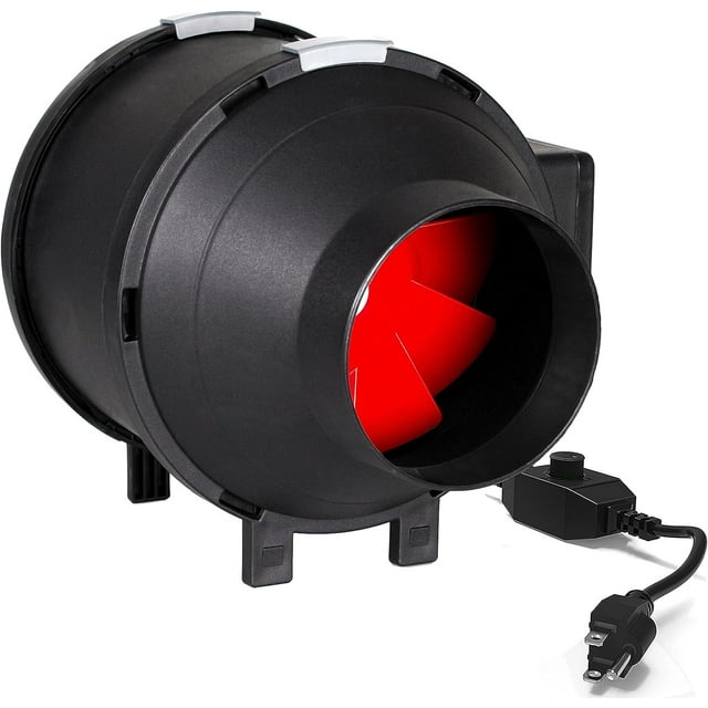 Pro Series Inline Hush Duct Fan With Variable Speed Controller For Grow