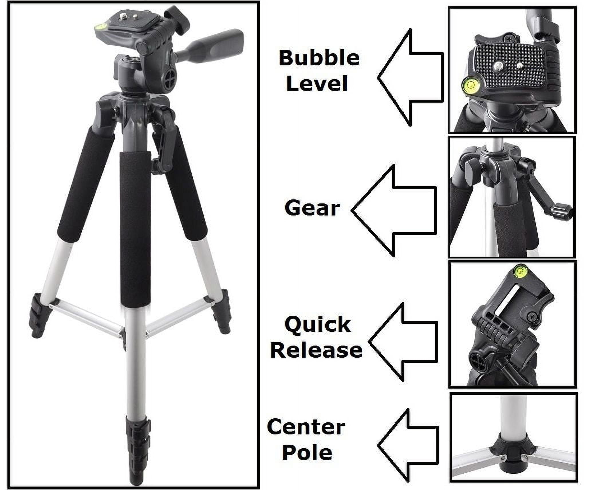 Pro Series New 57" Tripod with Case for Canon EOS Rebel 90D T8i