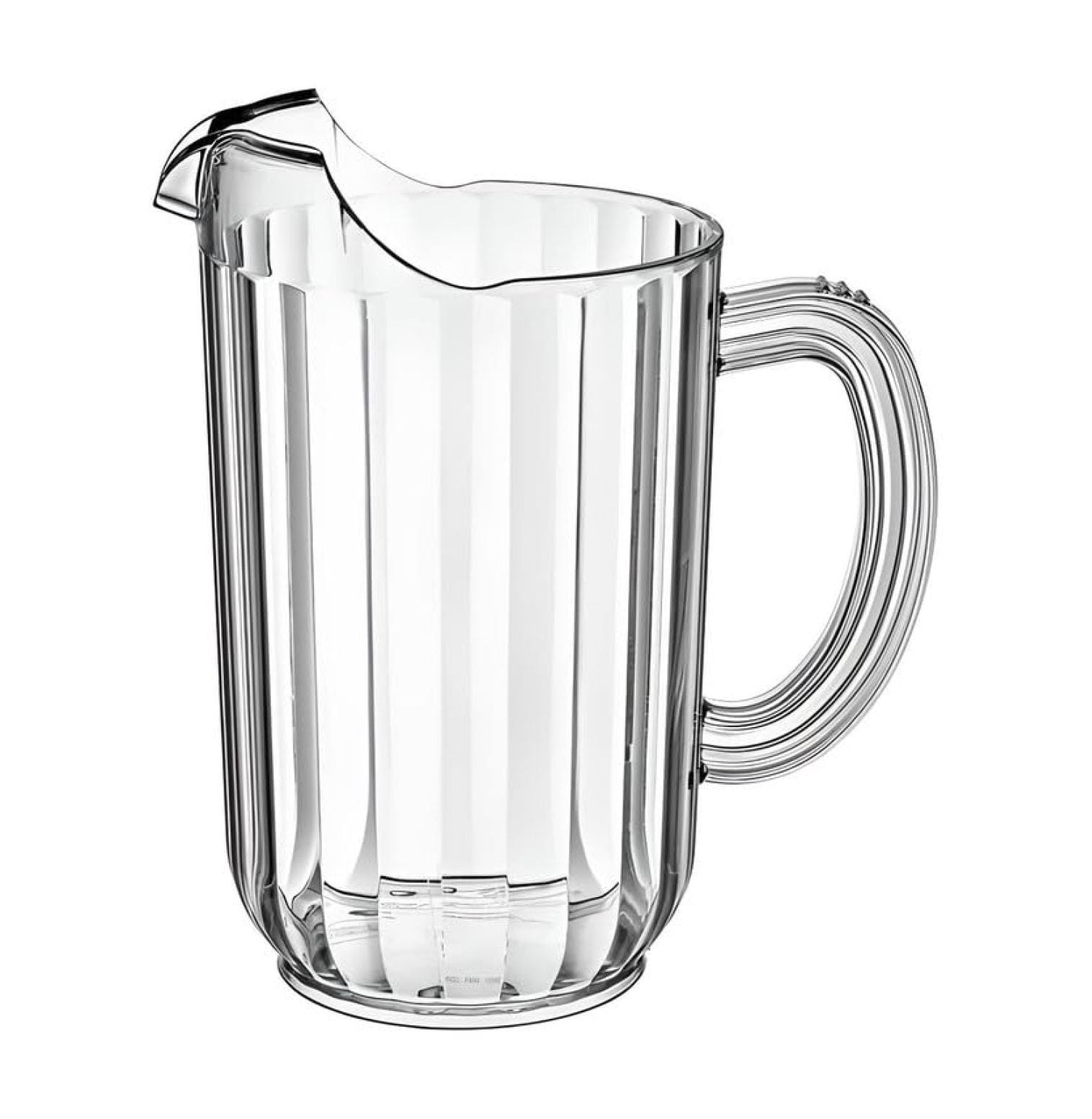 Pro Series -Ounce Plastic Pitcher | Clear, Heavy Duty Pitcher with ...
