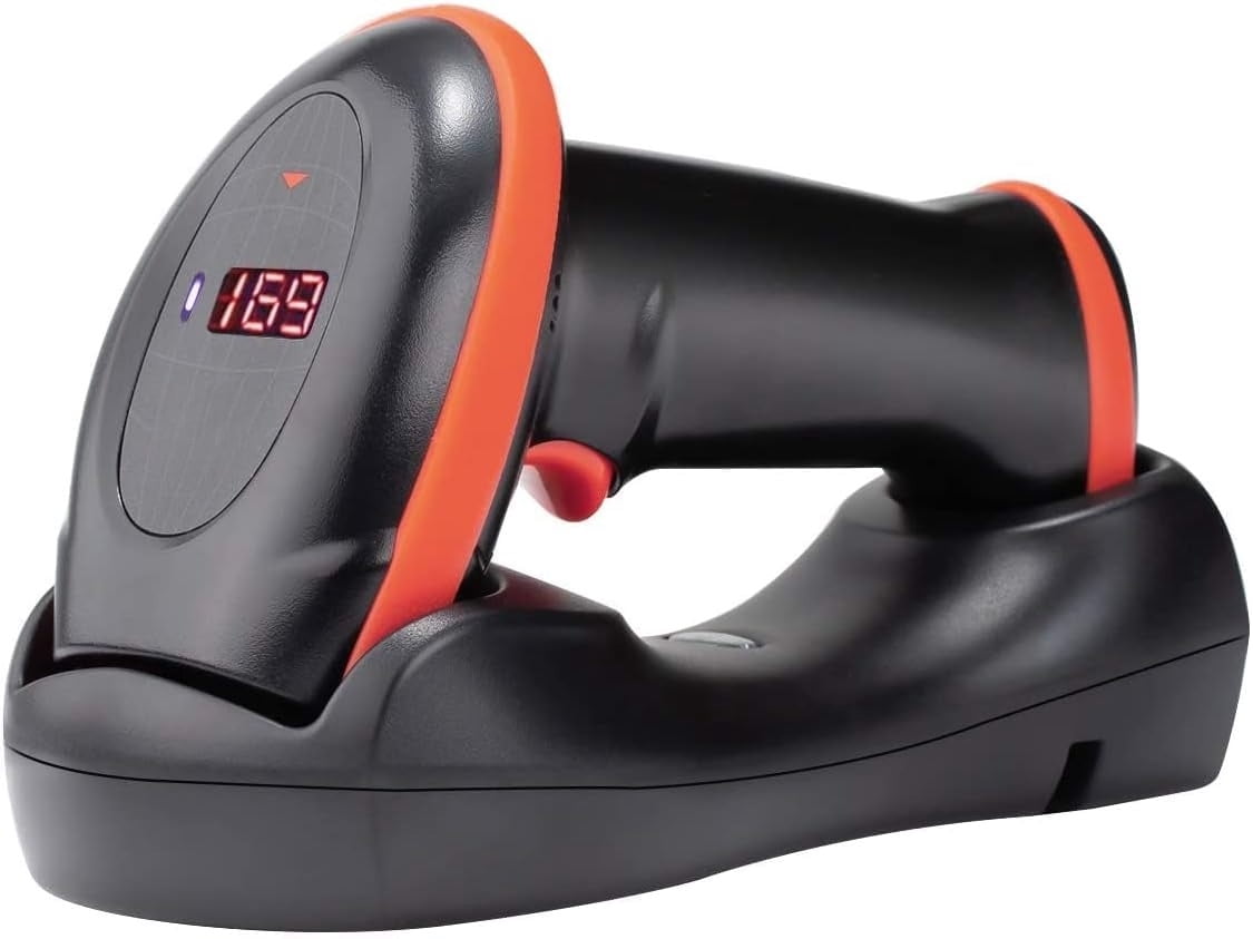 Scan Counting Box Pro Series Wireless 1D 2D QR Barcode Scanner with Cradle Display ...