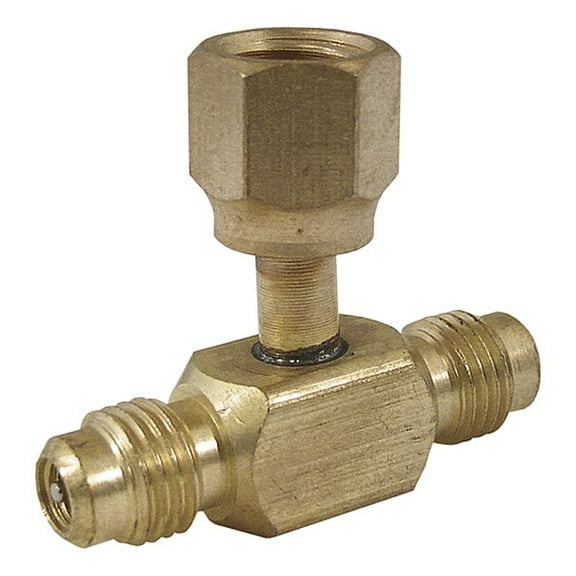 Pro-Set Access Valve Tee,4 in L,1 in H,PK3 AVT64