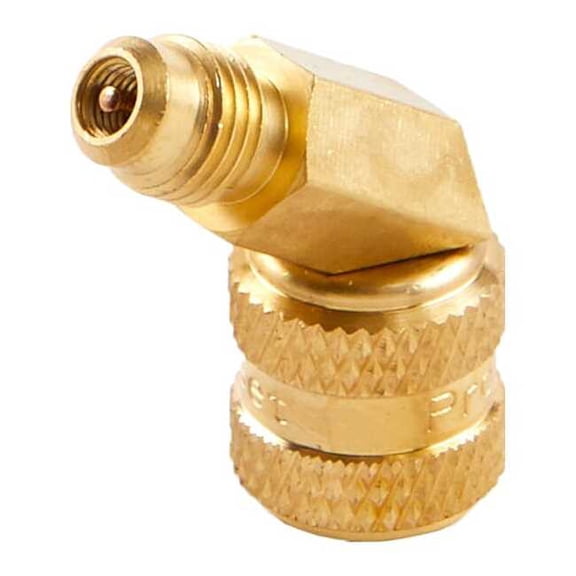 Pro-Set Adapter Fitting,55 Deg,1 3/4 in L,Brass AD87S
