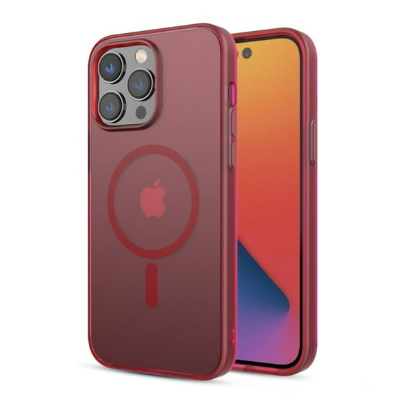 Pro Shade Series MagSafe Case Compatible With Apple iPhone 14 Pro Max (6.7) - Merlot