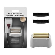 Andis ProFoil Shaver Replacement Parts - Titanium Foil Assembly & Inner Cutters (Gray, Model 17280)