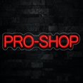 thumbnail image 1 of Pro Shop Neon LED Sign 27"L x 6"H #32646, 1 of 3