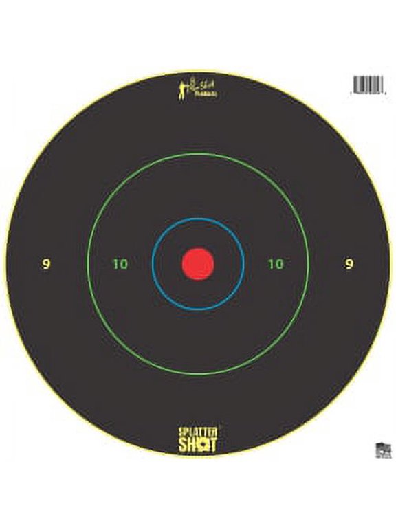 Pro-Shot 12" Bullseye Multi-Color Rings on Heavy Tag Paper-5/ct