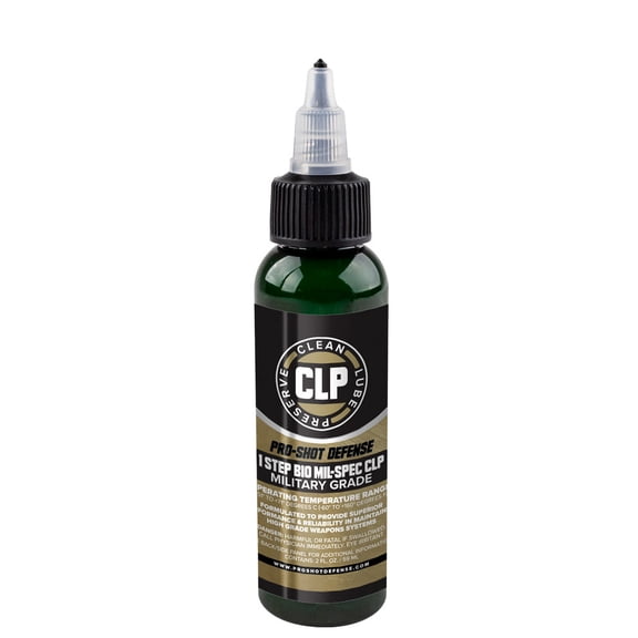 Pro-Shot 1-Step Bio Mil-Spec CLP Gun Cleaner 2 oz Liquid