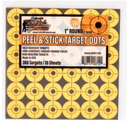 Pro-Shot 122977 1" Orange Peel Stick Dot 10 Sheets Targets