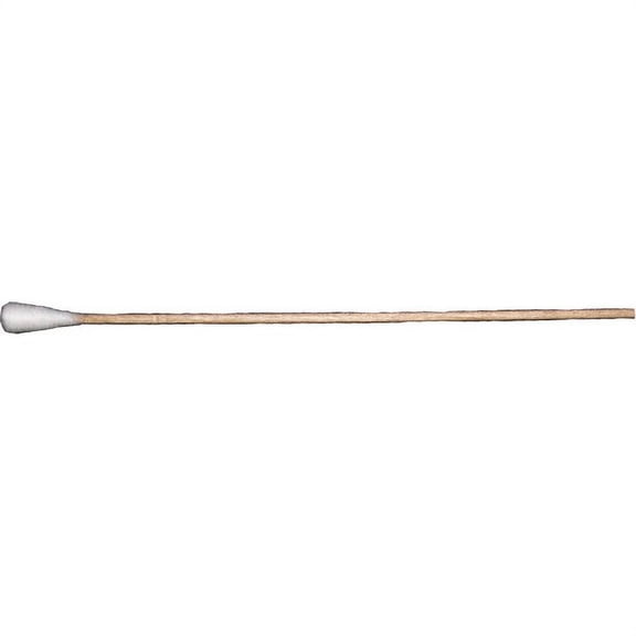 Pro-Shot XL Aborbent Cotton Tip Cleaning Swabs, Wooden Handle, 6 inch, 50-Pack