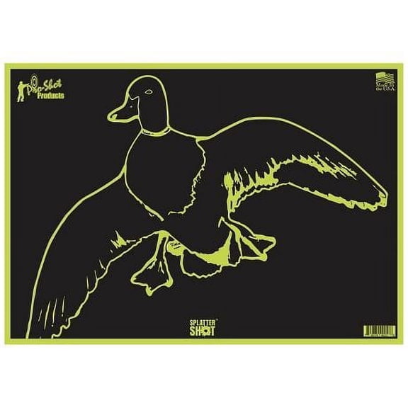 Pro-Shot Splatter Shot 12 x 18 Pre Hunt Series - Duck Heavy Tag Paper- 8 Pack.