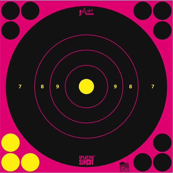 Pro-shot Splattershot, Proshot 8b-pink-6pk       8" Splatter Sightin  Pnk