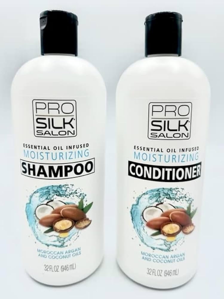 Pro Silk Moisturizing Shampoo & Conditioner Set – Moroccan Argan