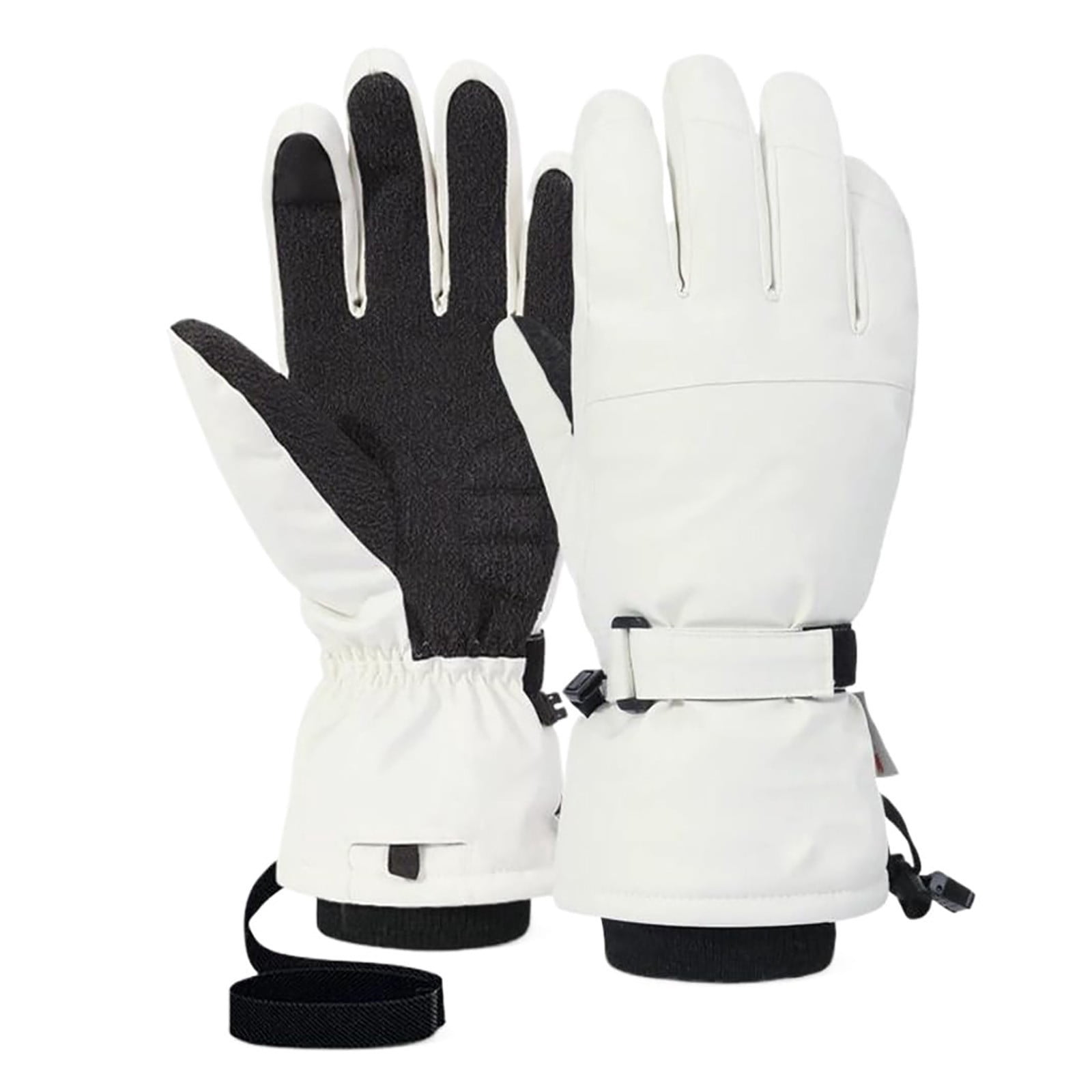 Pro Ski Gloves with Wrist Guards – Thermal Cold Weather Touchscreen Snowboard Gloves for Men & Women, Waterproof Windproof Winter Gloves for Skiing, Snowboarding, Outdoor Work & Driving Ciozy