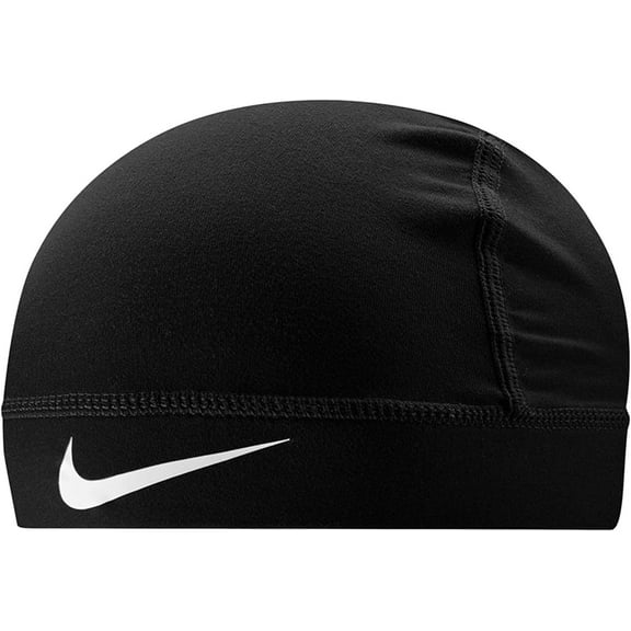 Nike Pro Adult Skull Cap, Black/White