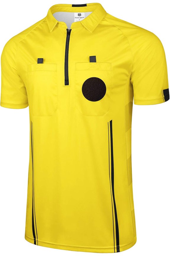 Pro Soccer Referee Jersey Short Sleeve Ref Shirts