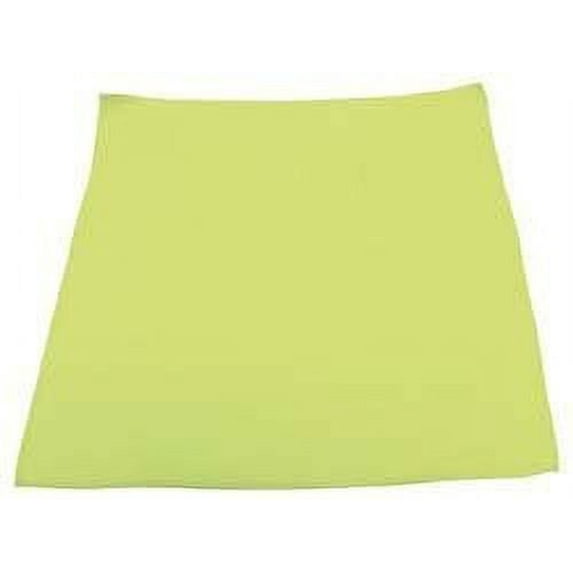 Pro-Source M915100Y 16x16 inch Yellow Microfiber Terry Cloth