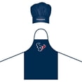 thumbnail image 1 of Pro Specialties Group PSG-Z180054-IFS Houston Texans NFL Barbeque Apron & Chefs Hat, 1 of 2