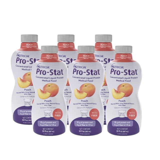 Pro-Stat Concentrated Liquid Protein Medical Food - Peach Flavor (with ...