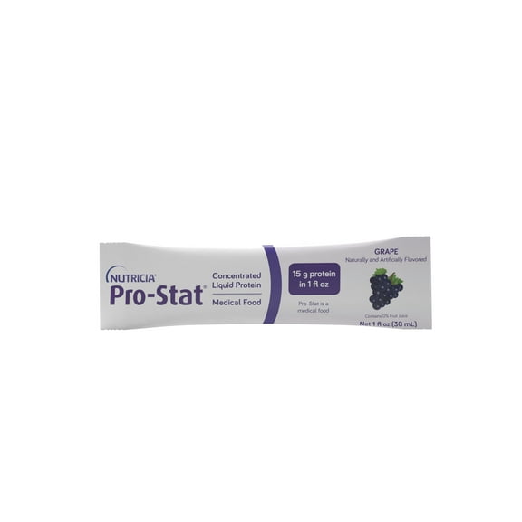 Pro-Stat Concentrated Liquid Protein Medical Food Unit Dose - Grape Flavor, 1 Fl Oz (Pack of 24)