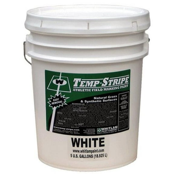 Pro-Stripe Athletic Field Marking Paint, Bright White - 5 gal