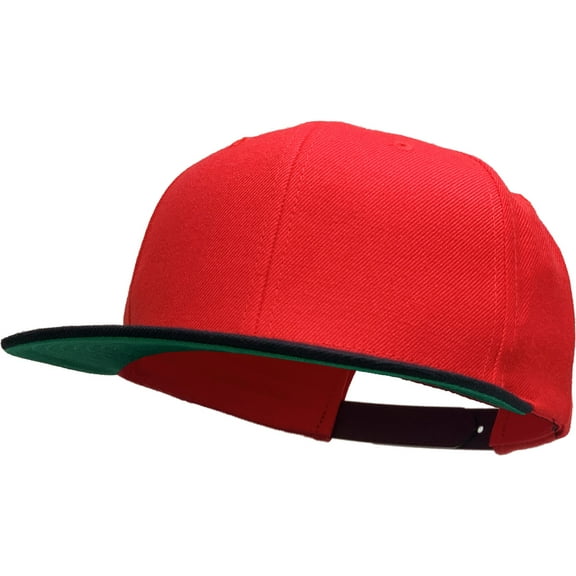 Pro Style Classic Snapback Wool Blend Plain Basic Cap Hat