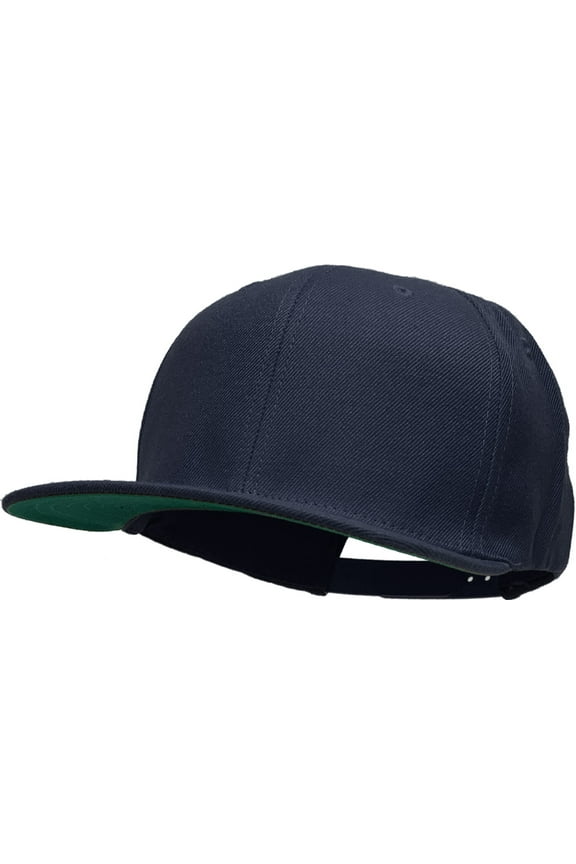 Pro Style Classic Snapback Wool Blend Plain Basic Cap Hat