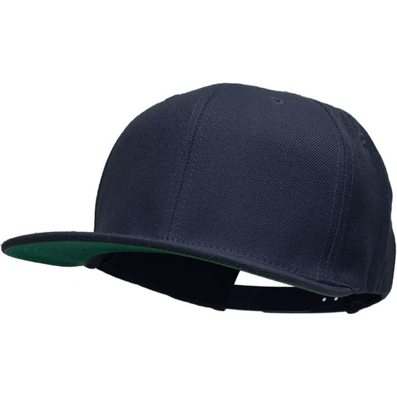 Pro Style Classic Snapback Wool Blend Plain Basic Cap Hat
