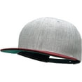 thumbnail image 1 of Pro Style Classic Snapback Wool Blend Plain Basic Cap Hat, 1 of 7