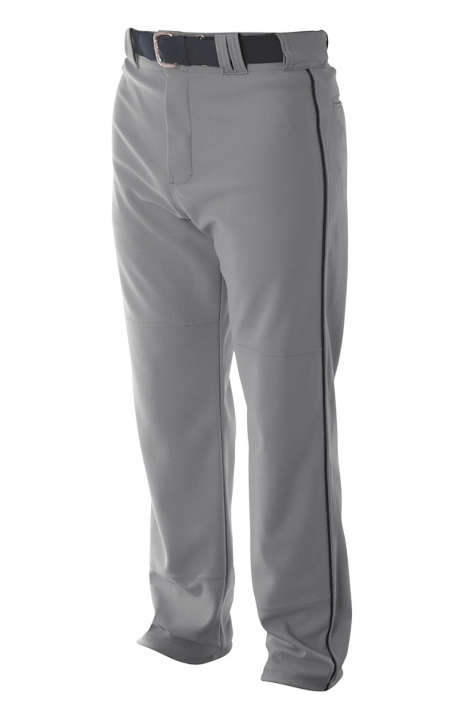 Pro Style Open Bottom Baggy Cut Baseball Pants