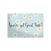 Pro Supply Global 50 Count of 4x6 Daisies Thank You Insert Cards