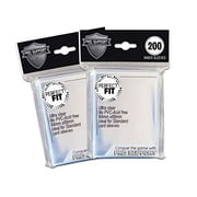 hard card sleeves walmart MOTHNUR 160-Pack Transparent PVC Protective Sleeves For Credit Cards, ID, Social Security Trading Cards Sleeves
