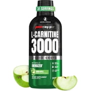 PROSUPPS L-Carnitine 3000ml Stimulant Free Liquid Shots for Men & Women 31 Servings, Green Apple