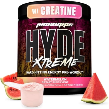 PROSUPPS Mr. Hyde Xtreme Pre-Workout Powder Energy Drink (30 Servings, Watermelon)