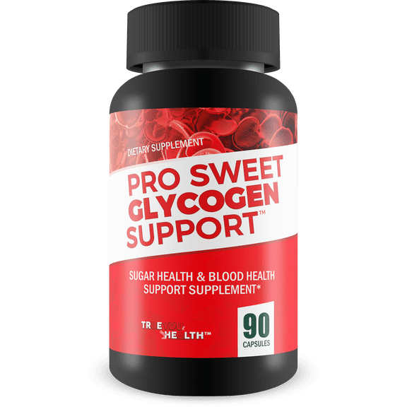 Pro Sweet Glycogen Support - Our Best Sweet Blood Support Supplement - Sugar Health Blood Health & Blood Circulation Support Supplement for Sugar Balance, Circulation Blood Boost Blood Vessel Support